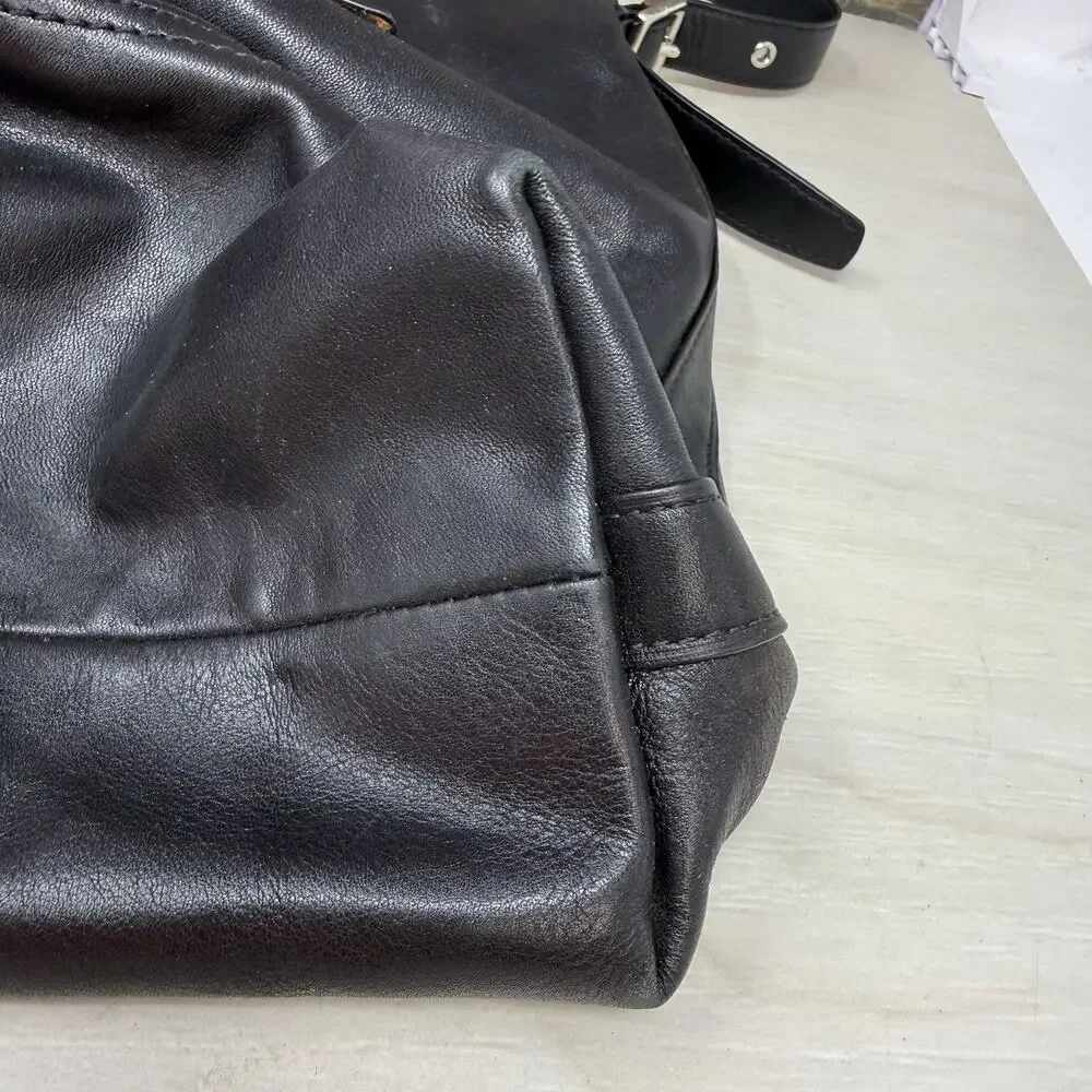 Coach Legacy Rory 19892 Black Leather Satchel Purse Shoulder Bag
